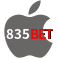 Aplicativo 835BET para iOS