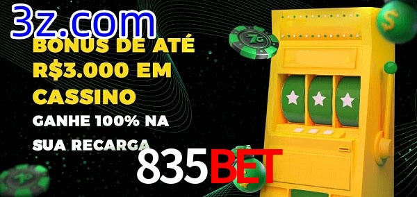 835BET melhor bônus de depósito